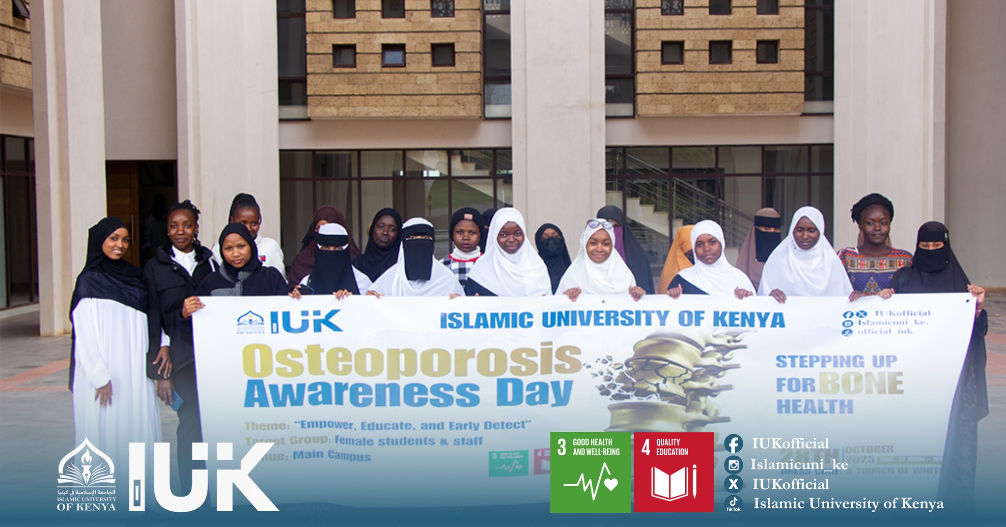 Promoting Bone Health Awareness at the Islamic University of Kenya